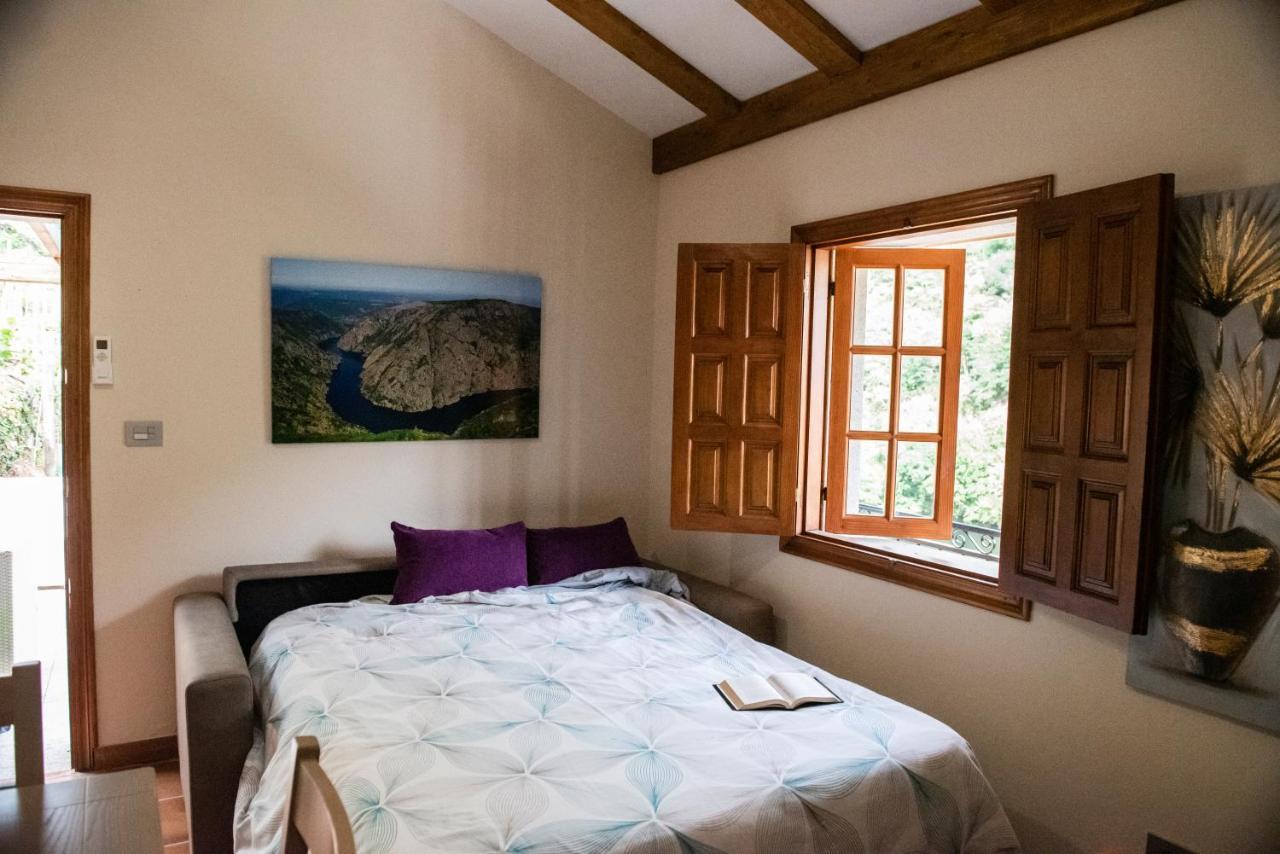 Villa El Balcon De La Penela Belesar Esterno foto