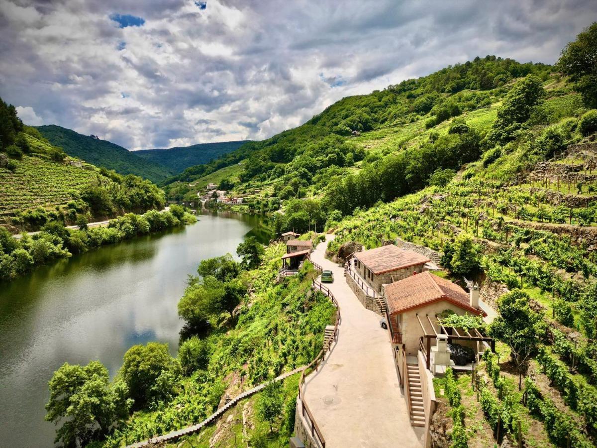 Villa El Balcon De La Penela Belesar Esterno foto